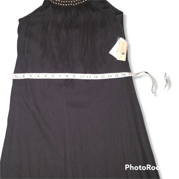 NWT DENIM & SUPPLY Ralph Lauren Fringes Embellished Maxi Dress Size S - Picture 6 of 8